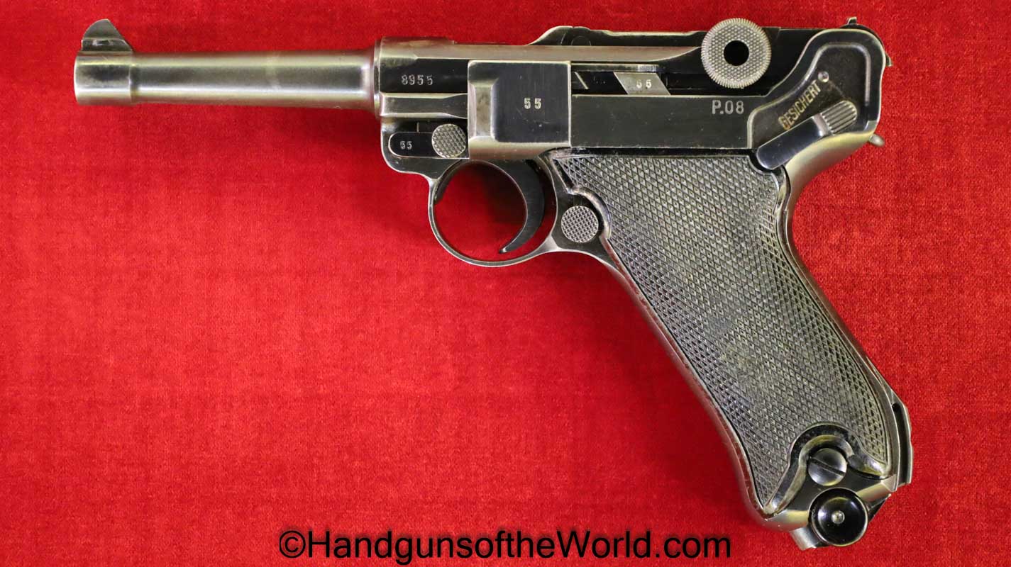 Mauser, P.08, BYF 42, 9mm, Luger, Black Widow, German, Germany, WWII, WW2, Handgun, Pistol, C&R, Collectible, byf, 42, 1942, P08, P 08, P-08, byf42