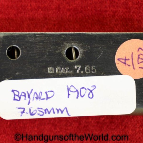 Bayard, 1908, 7.65mm, Magazine-Clip, Magazine, Mag, Clip, Handgun, Pistol, Original, Collectible, Belgian, Belgium, 7.65, 32, .32, acp, auto, Model