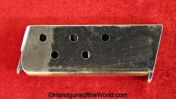 Colt, 1908, .25, Magazine, Clip, Mag, Original, Collectible, Handgun, Pistol, 25, acp, auto, 6.35, 6.35mm, VP, Vest Pocket, Model, American, US, USA