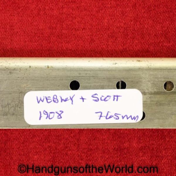 Webley & Scott, 1908, 7.65mm, Magazine-Clip, Magazine, Mag, Clip, Original, Collectible, Webley, Model, 7.65, 32, .32, acp, auto, Hand gun, Pistol