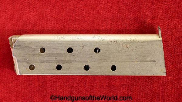 Webley & Scott, 1908, 7.65mm, Magazine-Clip, Magazine, Mag, Clip, Original, Collectible, Webley, Model, 7.65, 32, .32, acp, auto, Hand gun, Pistol