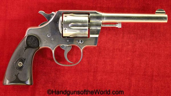 Colt, Army Special, .32-20, Factory Nickel, 1921, 32-20, Handgun, Revolver, C&R, Collectible, Americana, American, Nickel, Factory, USA, US, America