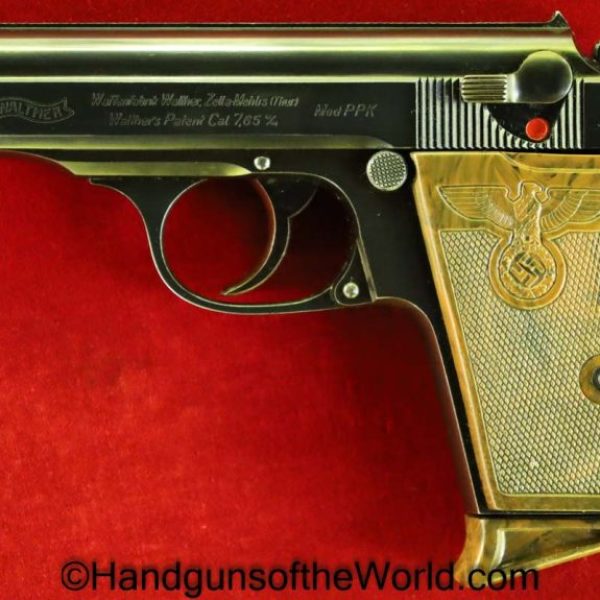 Walther, PPK, 7.65mm, Party Leader, Full Rig, Outstanding, German, Germany, Handgun, Pistol, C&R, Collectible, 7.65, NSDAP, WWII, WW2, 32, .32, acp, auto