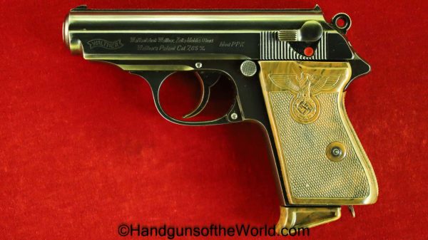 Walther, PPK, 7.65mm, Party Leader, Full Rig, Outstanding, German, Germany, Handgun, Pistol, C&R, Collectible, 7.65, NSDAP, WWII, WW2, 32, .32, acp, auto
