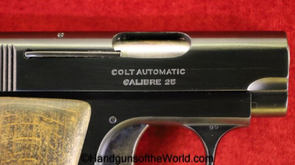 Colt, 1908, .25, 1920, VP, Vest Pocket, Handgun, Pistol, C&R, Collectible, Model, 25, acp, auto, 6.35, 6.35mm, Model, Hand gun, Americana, American, US