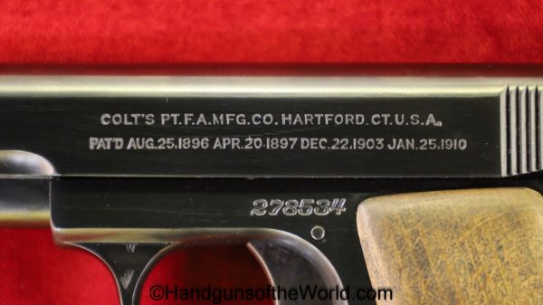 Colt, 1908, .25, 1920, VP, Vest Pocket, Handgun, Pistol, C&R, Collectible, Model, 25, acp, auto, 6.35, 6.35mm, Model, Hand gun, Americana, American, US
