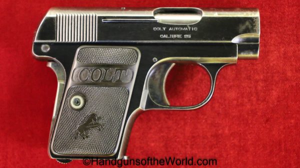 Colt, 1908, .25, 1918, Handgun, Pistol, C&R, Collectible, VP, Vest Pocket, 25, acp, auto, 6.35, 6.35mm, Model, Americana, American, USA, US, America