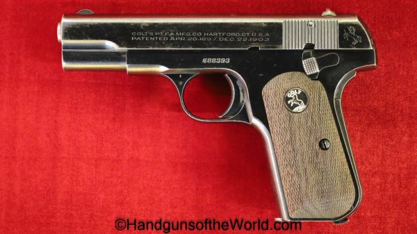 Colt, 1903, Hammerless, .32, 1928, 32, acp, auto, Pocket, Handgun, Pistol, C&R, Collectible, Model, M, 7.65, 7.65mm, Pocket Hammerless, Americana, USA