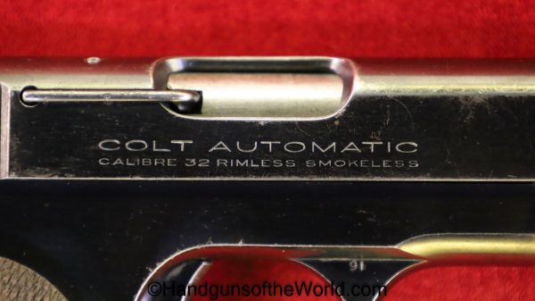 Colt, 1903, Hammerless, .32, 1928, 32, acp, auto, Pocket, Handgun, Pistol, C&R, Collectible, Model, M, 7.65, 7.65mm, Pocket Hammerless, Americana, USA
