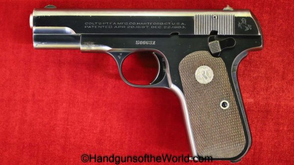 Colt, 1903, Hammerless, .32, 1930, Americana, Handgun, Pistol, C&R, Collectible, Pocket, 32, acp, auto, Pocket Hammerless, Model, Hand gun, American, USA