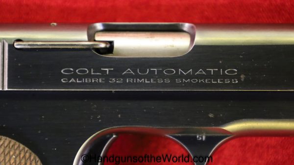 Colt, 1903, Hammerless, .32, 1930, Americana, Handgun, Pistol, C&R, Collectible, Pocket, 32, acp, auto, Pocket Hammerless, Model, Hand gun, American, USA