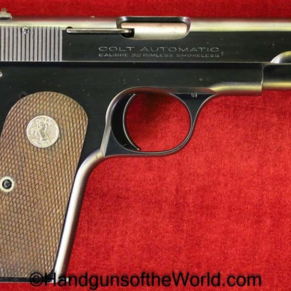 Colt, 1903, Hammerless, .32, 1930, Americana, Handgun, Pistol, C&R, Collectible, Pocket, 32, acp, auto, Pocket Hammerless, Model, Hand gun, American, USA