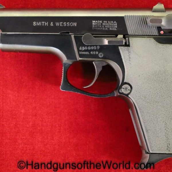 S&W, 469, 9mm, Very Low Number, Smith and Wesson, Handgun, Pistol, Collectible, Model, Modern, Smith & Wesson, Americana, American, USA, US, America