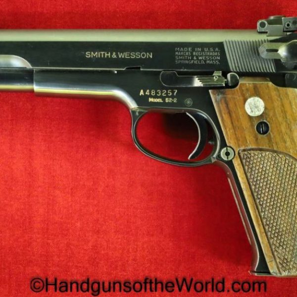 S&W, Model 52-2, .38 Special Mid Range, Model, 52, 52-2, .38, 38, Special, Mid Range, Mid-Range, Smith and Wesson, Handgun, Pistol, Collectible, Americana