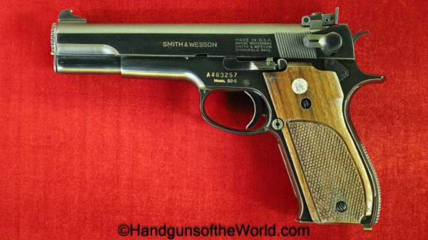 S&W, Model 52-2, .38 Special Mid Range, Model, 52, 52-2, .38, 38, Special, Mid Range, Mid-Range, Smith and Wesson, Handgun, Pistol, Collectible, Americana