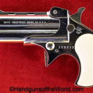 Davis, D-22, .22lr, Over & Under, Derringer, O/U, American, Americana, America, USA, US, .22, 22, 22lr, D22, D 22, D.22, Handgun, Collectible, Modern