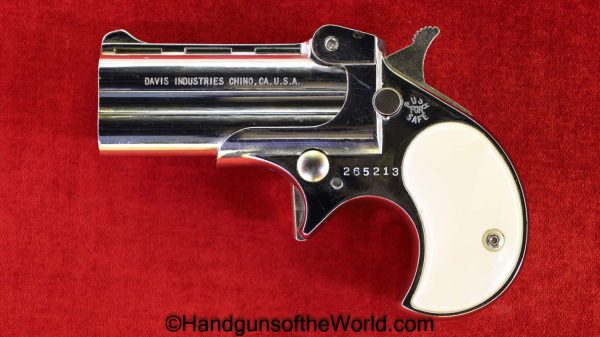Davis, D-22, .22lr, Over & Under, Derringer, O/U, American, Americana, America, USA, US, .22, 22, 22lr, D22, D 22, D.22, Handgun, Collectible, Modern