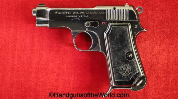 Beretta, 1935, 7.65mm, German, WWII, WW2, Germany, Italy, Italian, , Handgun, Pistol, C&R, Collectible, Pocket, 7.65, 32, .32, acp, auto, Model