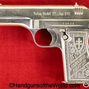 CZ-27, 7.65mm, 79th Division History, Provenance, CZ, 27, CZ27, CZ 27, Handgun, Pistol, C&R, Collectible, 79th Division, WWII, WW2, D-Day, German, Germany