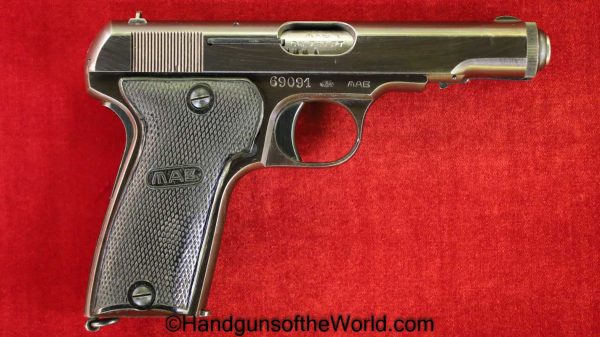 MAB, Model D, 7.65mm, German, WWII, Full Rig, Outstanding, Handgun, Pistol, C&R, Collectible, Germany, WW2, D, Model, French, France, 32, .32, 7.65, acp