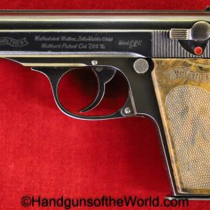 Walther, PPk, 7.65mm, SS Contract, Matching Magazine, SS, Contract, Matching Mag, German, Germany, WWII, WW2, Handgun, Pistol, C&R, Collectible, Pocket