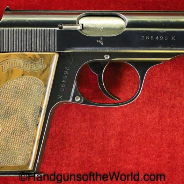 Walther, PPk, 7.65mm, SS Contract, Matching Magazine, SS, Contract, Matching Mag, German, Germany, WWII, WW2, Handgun, Pistol, C&R, Collectible, Pocket