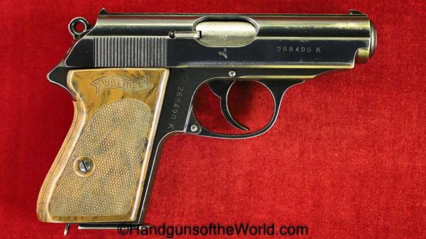 Walther, PPk, 7.65mm, SS Contract, Matching Magazine, SS, Contract, Matching Mag, German, Germany, WWII, WW2, Handgun, Pistol, C&R, Collectible, Pocket