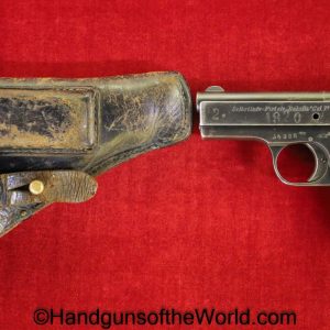 Becker & Hollander, Beholla, 7.65mm, German, WWI, with Holster, Germany, WW1, Handgun, Pistol, C&R, Collectible, Pocket, 7.65, 32, .32, acp, auto