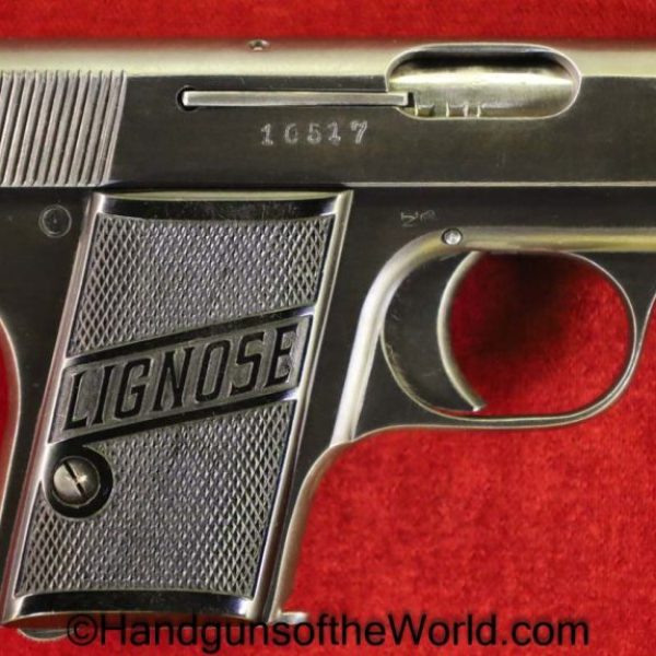 Lignose, Model 2, 6.35mm, Model II, 6.35, 25, .25, acp, auto, Handgun, Pistol, C&R, Collectible, VP, Vest Pocket, German, Germany, Model, 2, II