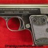 FN, Baby, Browning, 6.35mm, Pre-War Built, Pre War, Pre-War, Belgian, Belgium, Handgun, Pistol, C&R, Collectible, VP, Vest Pocket, 6.35, 25, .25, acp, auto