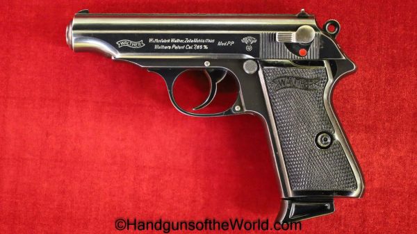 Walther, PP, 7.65mm, NSKK, Full Rig, German, Germany, WWII, WW2, Handgun, Pistol, C&R, Collectible, 7.65, 32, .32, acp, auto, with Holster, Pocket, Hand gun