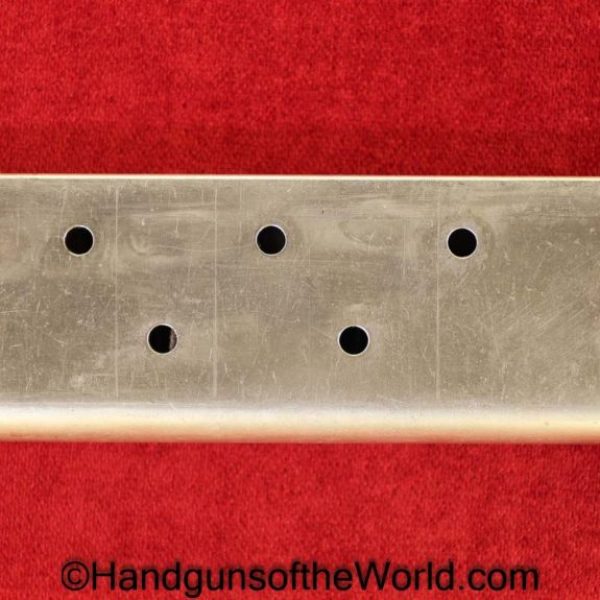 Norwegian, Kongsberg, 1914, Colt, 45acp, Magazine-Clip, Magazine, Mag, Clip, Original, Collectible, Norway, 45, .45, Handgun, Pistol, Nickel 