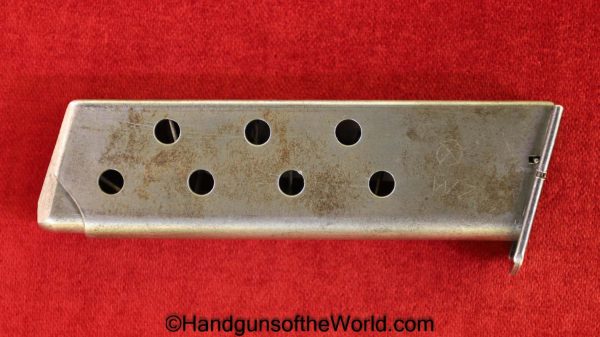 Mauser, HSc, 7.65mm, WWII, era, Magazine, Clip, Mag, Original, Collectible, WW2, Handgun, Pistol, German, Germany, Hand gun, 32, .32, acp, auto, 7.65
