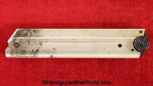 Luger, P.08, 9mm, .30, Magazine, Clip, Mag, Repro, Collectible, P08, P 08, P-08, 30, Plastic, Black, Base, 7.65, 7.65mm, Para, Parabellum, Reproduction