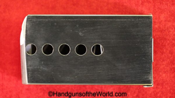 Bergmann, 1897, No 5, 7.8mm, Magazine-Clip, Magazine, Mag, Clip, Repro, Reproduction, Newer, Collectible, Model, No5, No.5, Handgun, Pistol, Hand gun