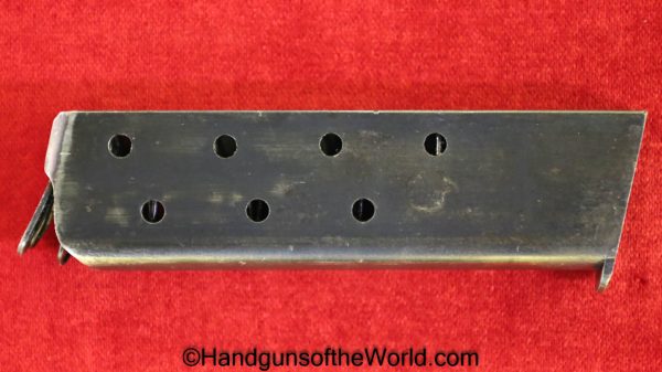 Colt, 1903, Hammerless, .32acp, 1st, Issue, Magazine, Clip, Mag, Original, Collectible, First, Pattern, Pocket, 32, .32, acp, auto, 7.65, 7.65mm, Handgun