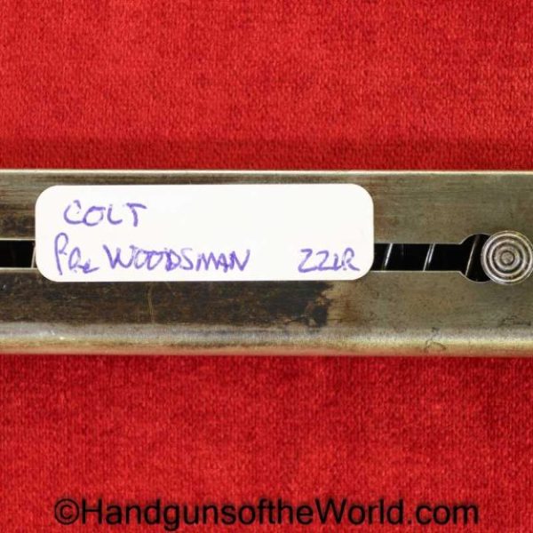 Colt, Pre-Woodsman, .22lr, Magazine-Clip, Magazine, Mag, Clip, Pre Woodsman, Original, Collectible, 22, .22, 22lr, Handgun, Pistol, Hand gun, American