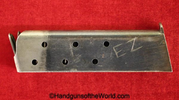 Colt, 1908, Calibre .380, Magazine-Clip, Magazine, Mag, Clip, Original, Collectible, .380, 380, acp, auto, Pocket, Hammerless, Pocket Hammerless, Model
