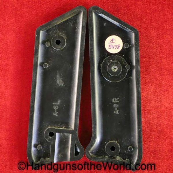 Ruger, Standard Pistol, Grips, Black, plastic, Standard, Pistol, Handgun, Hand gun, Original, Collectible, Americana, American, America, USA, US