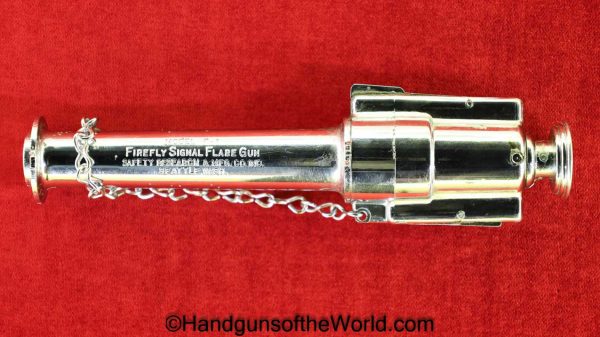 Firefly, Signal, Flare Gun, .45-70, with Case, Cased, Handgun, Pistol, Collectible, Non-FFL, Non FFL, Flare, 45-70, Signal Flare Pistol, American, US