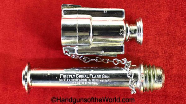 Firefly, Signal, Flare Gun, .45-70, with Case, Cased, Handgun, Pistol, Collectible, Non-FFL, Non FFL, Flare, 45-70, Signal Flare Pistol, American, US