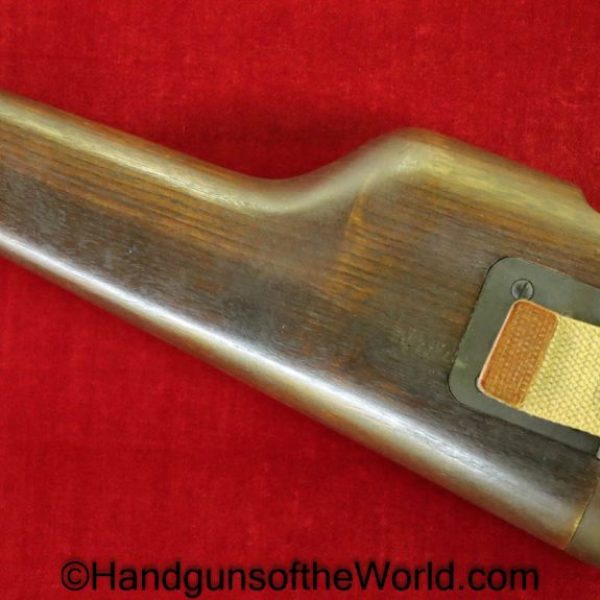 Inglis, MKI*, High Power, Shoulder Stock, Stock, Smooth walnut, 1944, Dated, Original, Collectible, Wood, Wooden, BHP, Hi Power, Hi-Power, Shoulder, Holster