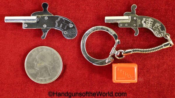 Andres & Dvorsky, Xythos, Derringer, 2mm, Mini, Single Shot, Pistols, Pistol, Handgun, Collectible, Non-FFL, Non FFL, Japan, Japanese, Derringers