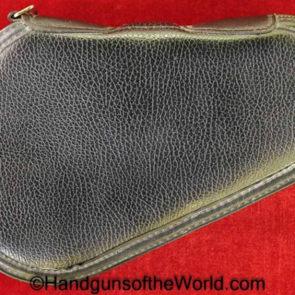 Browning, 1910/71, Pistol, Case, Black, vinyl, ivory fleece lining, Original, Collectible, FN, Handgun, Hand gun, 1910-71, 1910, 1971, Americana