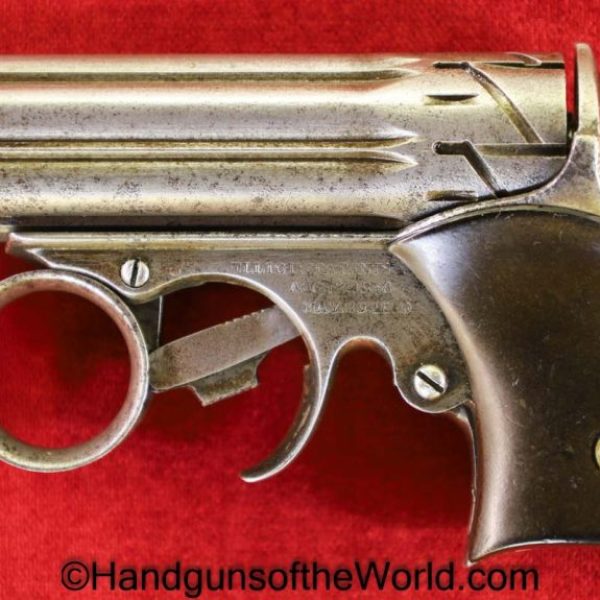 Remington, Zig-Zag, Revolver, .22, 22, Zig Zag, Handgun, Collectible, Antique, Non-FFL, Non FFL, Americana, American, Vintage, Oddity, Pepperbox