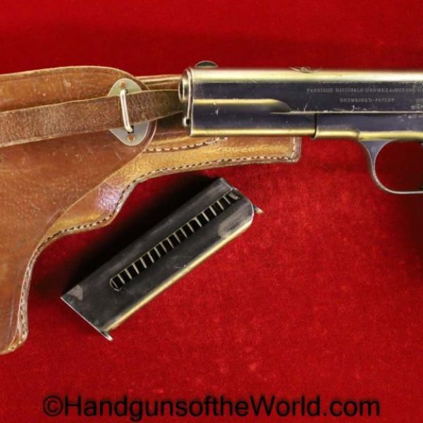 FN, 1903, Browning, 9mm, 1st Turkish Contract, with Holster, Ottoman, Turkish, Contract, Handgun, Pistol, C&R, Collectible, 1st, First, Turkey, Model