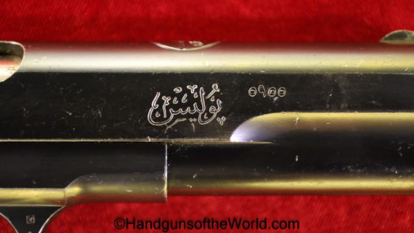 FN, 1903, Browning, 9mm, 1st Turkish Contract, with Holster, Ottoman, Turkish, Contract, Handgun, Pistol, C&R, Collectible, 1st, First, Turkey, Model