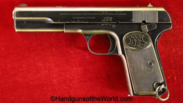 FN, 1903, Browning, 9mm, 1st Turkish Contract, with Holster, Ottoman, Turkish, Contract, Handgun, Pistol, C&R, Collectible, 1st, First, Turkey, Model