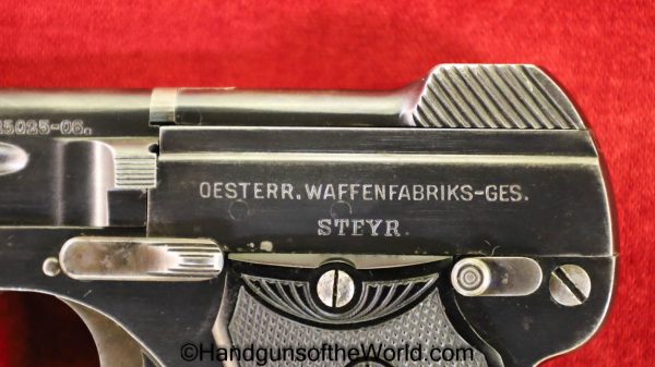 Steyr, 1909, 6.35mm, Lunch Box Special, Austria, Austrian, Handgun, Pistol, C&R, Collectible, VP, Vest Pocket, 6.35, 25, .25, acp, auto, Hand gun