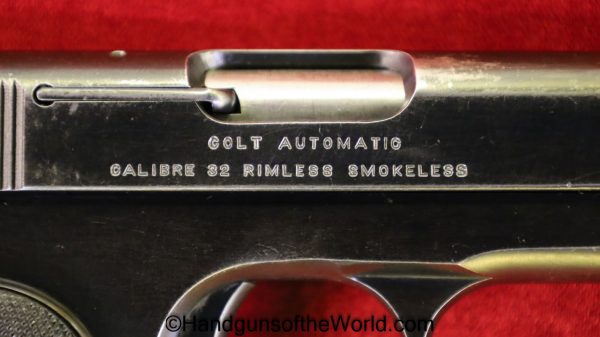 Colt, 1903, Hammerless, .32, 1916, 32, acp, auto, Pocket, Pocket Hammerless, Handgun, Pistol, C&R, Collectible, Model, 7.65, 7.65mm, Americana, American, US